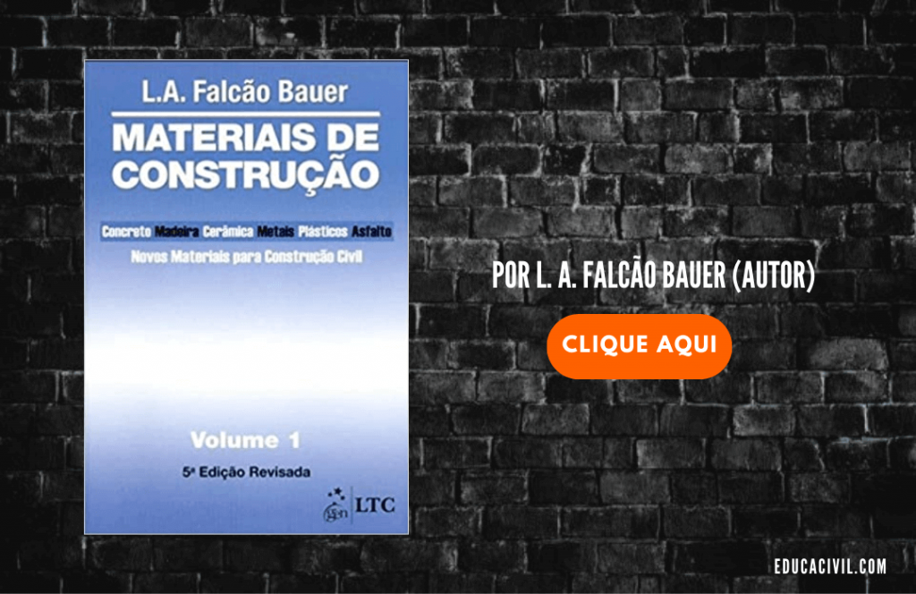 Livros para estudantes de Engenharia Civil - Materiais de Construção