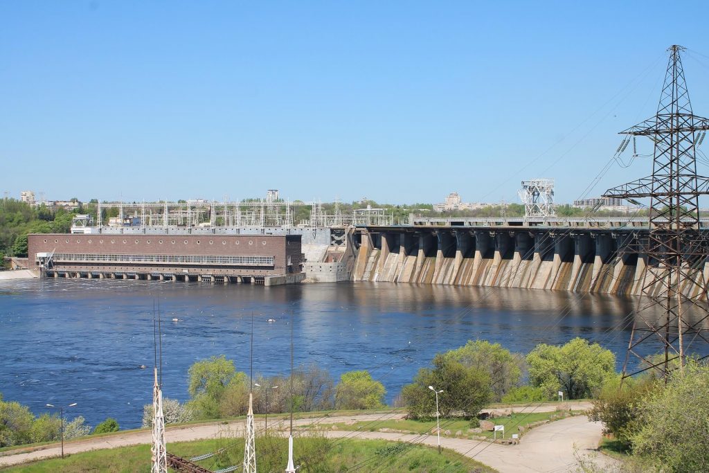 Construção Sustentável: Represa Hidrelétrica na Ucrânia